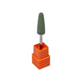 Punta manicura conica silicona verde 60