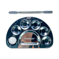 Paleta de acero inoxidable maquillaje