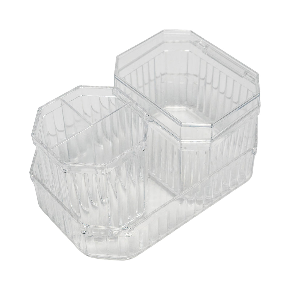 Caja de almacenamiento de tres piezas