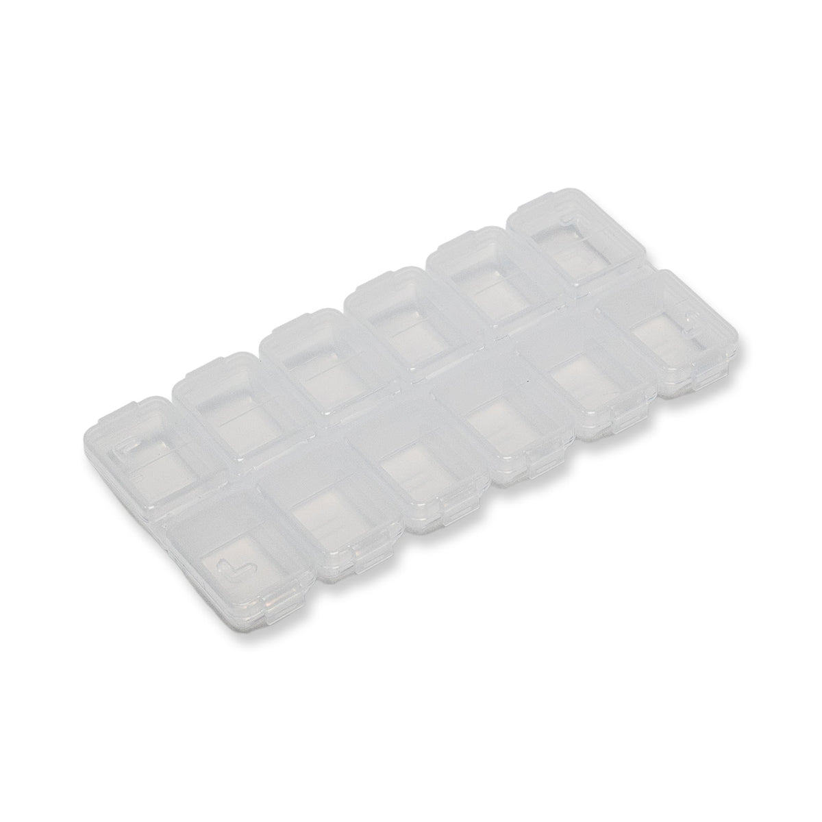 Caja plastica para almacenaje Blanco